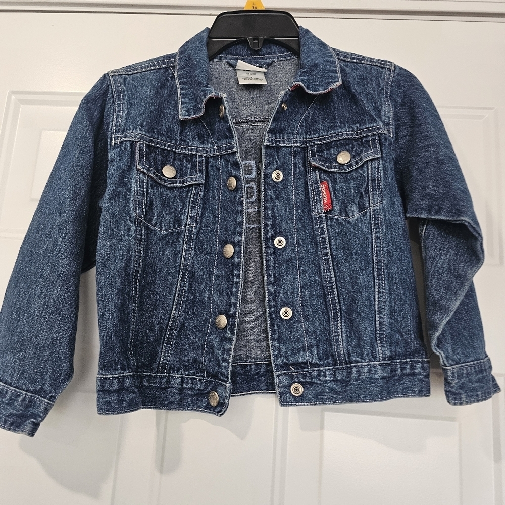 Oshkosh Jean Jacket Size 6 Girl